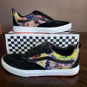 Vans Kyle Walker Tie-Dye Terry Black Men Size 13